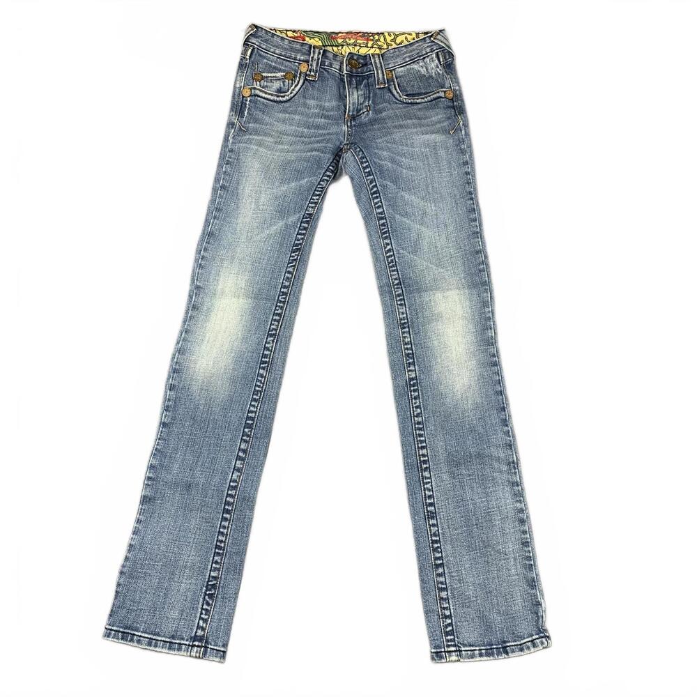 Vigoss Studio Wonens Size 25 Skinny Blue Jeans